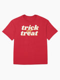 Trick Or Treat Oversized T Shirt Premium Print 6