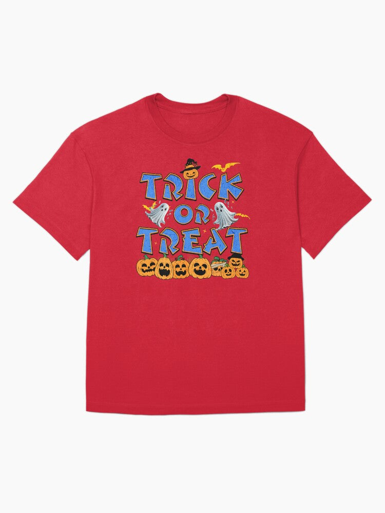 Trick Or Treat Oversized T Shirt Clean Design 5