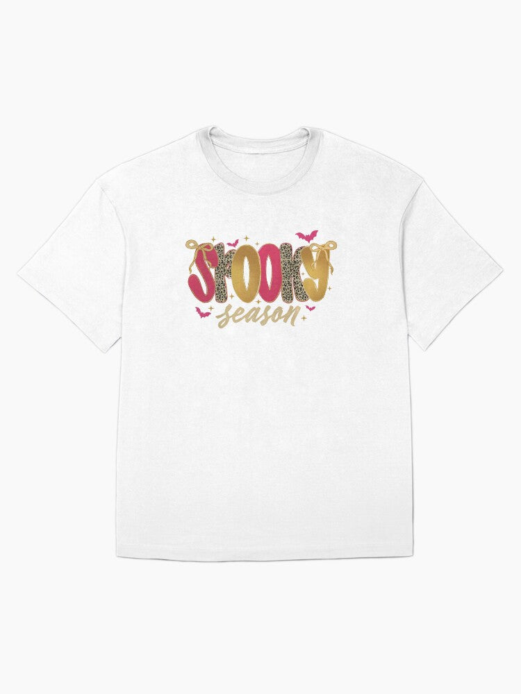 Preppy Spooky Season Oversized T Shirt