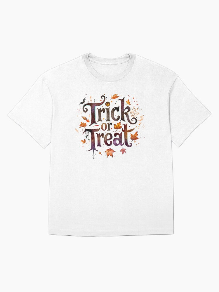 Trick Or Treat Halloween Oversized T Shirt Premium Print