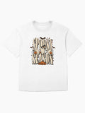Spooky Season Vintage Halloween Ghosts Oversized T Shirt