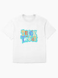 Halloween Trick Or Treat Oversized T Shirt Clean Design