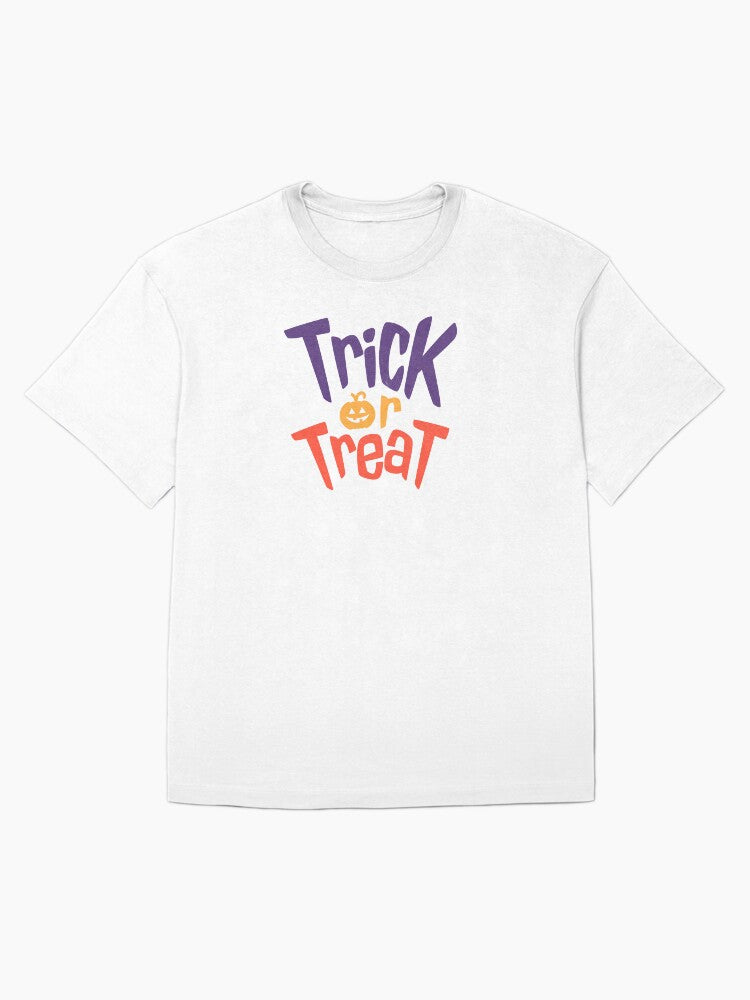 Trick Or Treat Oversized T Shirt US Trend 2
