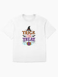 Trick Or Treat Oversized T Shirt Premium Print
