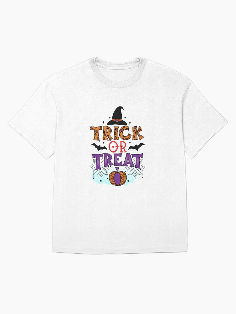 Trick Or Treat Oversized T Shirt Premium Print