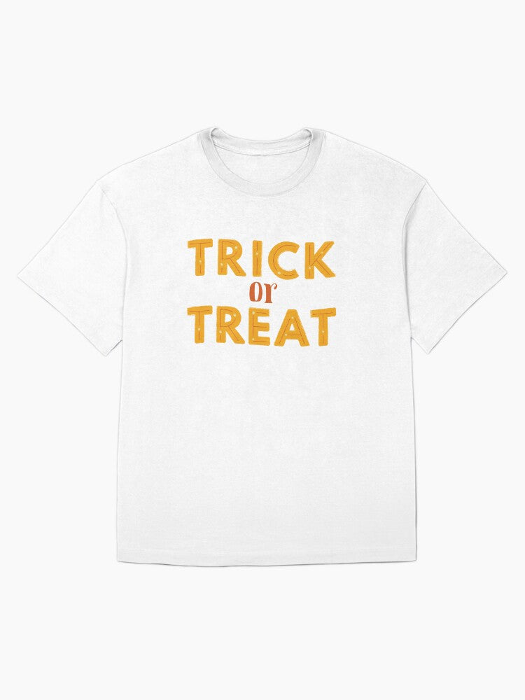 Trick Or Treat Oversized T Shirt Gift Ready