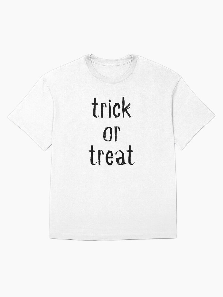 Trick Or Treat Halloween Oversized T Shirt Premium Print 3