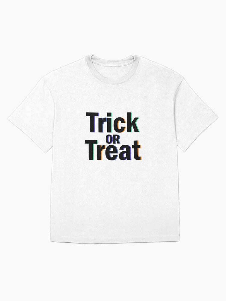 Trick Or Treat Oversized T Shirt Premium Print 5
