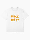 Trick Or Treat Oversized T Shirt Clean Design 2