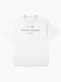 Spooky Season Moon Phases Celestial Halloween T Shirt Oversized