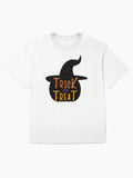 Trick Or Treat Halloween Oversized T Shirt Everyday Wear 3