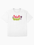 Halloween Trick Or Treat Oversized T Shirt Everyday Wear