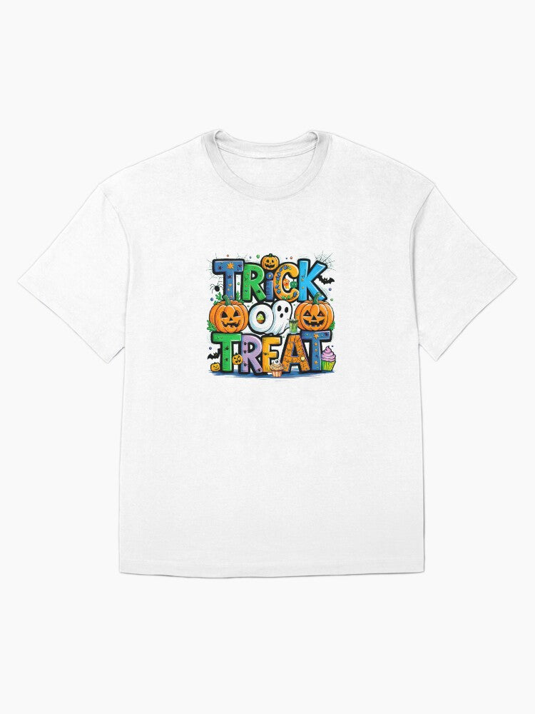 Trick Or Treat Oversized T Shirt Premium Print 2