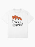 Trick Or Treat Oversized T Shirt Minimal Style 11