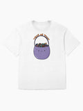 Trick Or Treat Oversized T Shirt Minimal Style 8