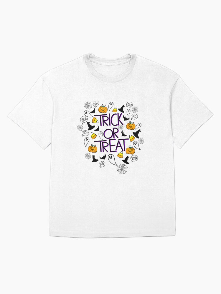 Trick Or Treat Oversized T Shirt Everyday Wear