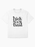 Trick Or Treat Funny Halloween Oversized T Shirt Gift Ready