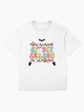 Funny And Scary Spooky Season Halloween Art Whimsical Autumn And Halloween Delights Collection Oversized T Shirt