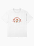 Spooky Season Ghosts Cute Halloween Pumpkin Drink Design Oversized T Shirt