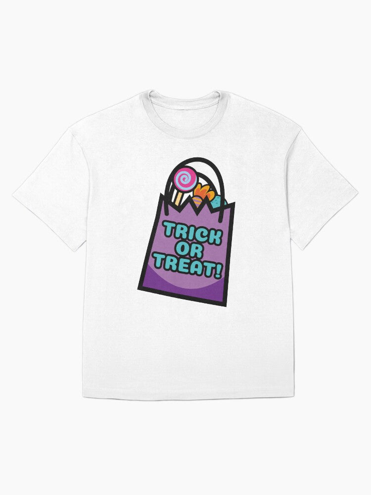Trick Or Treat Oversized T Shirt Premium Print 3