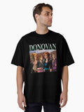 Claudia Donovan Retro Homage Design 2 Oversized T Shirt