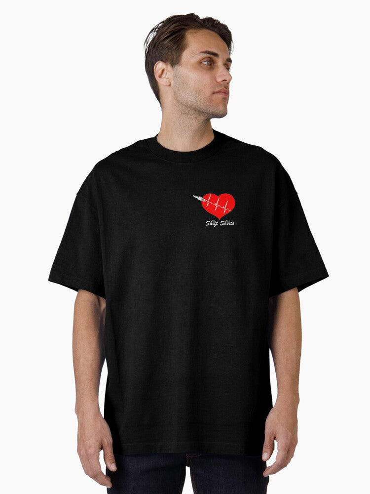 Shift Shirts Spark My Heart Automotive Love Oversized T Shirt T Shirt Streetwear Style Gift Ready