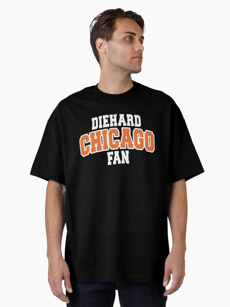 Die Hard City Fan Sports Gift Apparel Decal Team Oversized T Shirt T Shirt Minimal Style