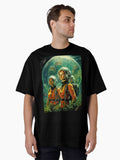 Cosmic Quest Oversized T-Shirt | Premium Unisex T-Shirt, Trending Graphic Tee
