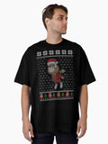 Kanye West Ye Hip Hop Rap Bear Christmas Sweater Oversized Shirt Sweater Premium Print