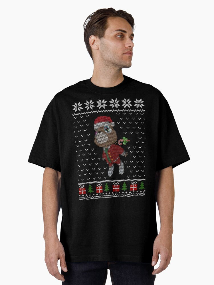 Kanye West Ye Hip Hop Rap Bear Christmas Sweater Oversized Shirt Sweater Premium Print