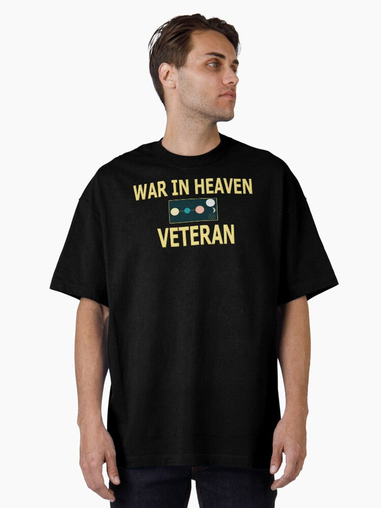 War In Heaven Veteran Oversized Shirt T Shirt Minimal Style
