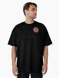 Red Jerusalem Cross Oversized Shirt T Shirt Clean Design