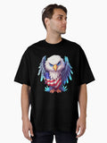 Cute Patriotic Eagle Oversized Shirt T Shirt Gift Ready
