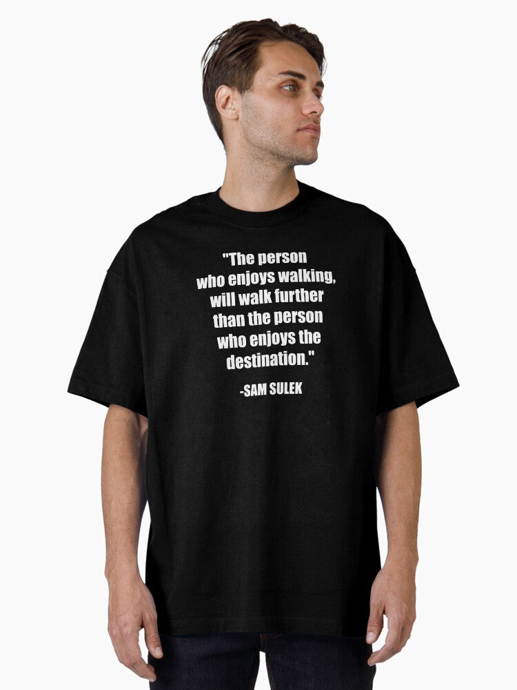 Sam Sulek Quote Gym Design Oversized T Shirt T Shirt US Market