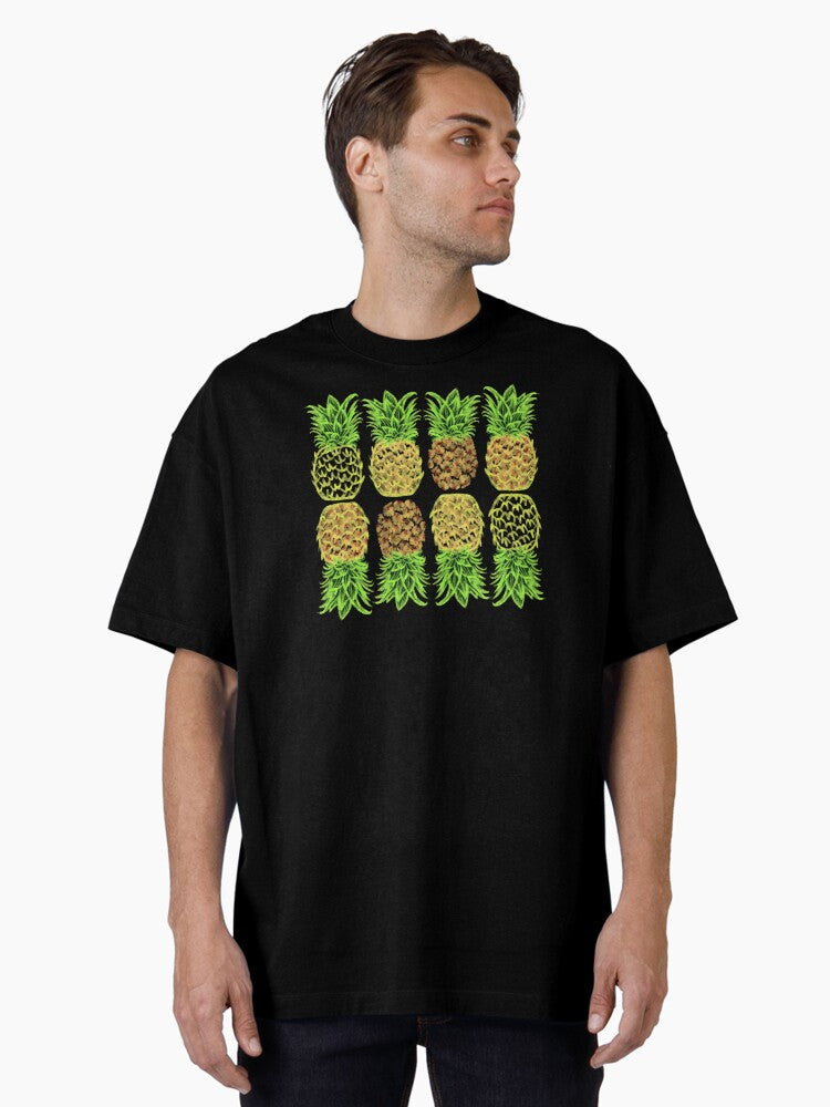 PINEAPPLES PATTERN Oversized Shirt T Shirt Premium Quality