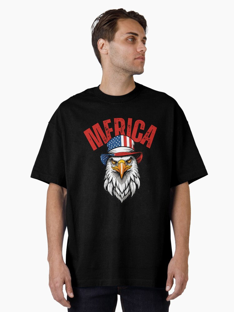 Eagle Bandana Oversized Shirt T Shirt Minimal Style