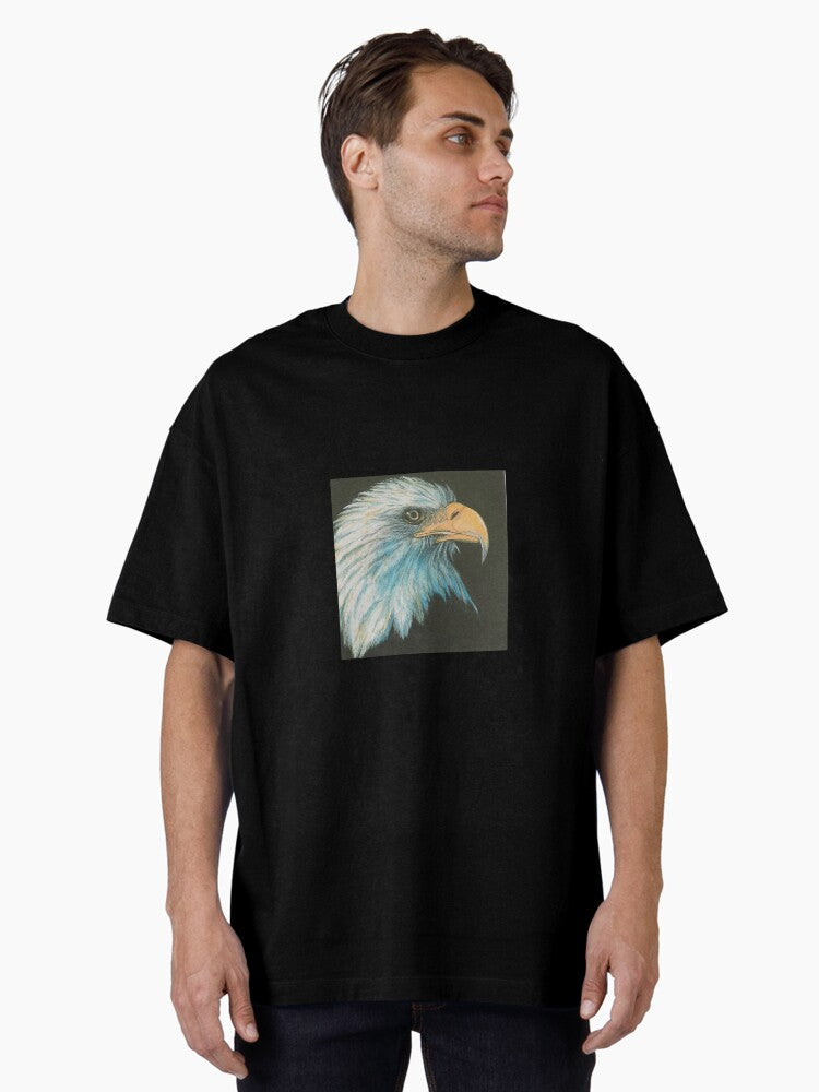 American Bald Eagle American Pride Oversized Shirt T Shirt Minimal Style