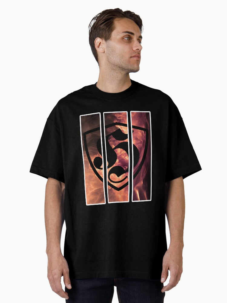 Hooligans Football Fanatics Oversized Shirt T Shirt Premium Quality