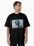 Retro Futurism Cyberpunk Oversized T-Shirt | Premium Unisex T-Shirt, Trending Graphic Tee