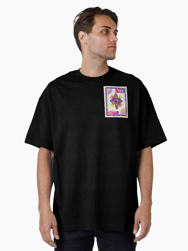 Eyes of the Future Oversized T-Shirt | Premium Unisex T-Shirt, Trending Graphic Tee