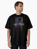 No WAR on Venezuela US protest Oversized Shirt T Shirt Minimal Style