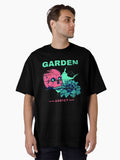 Garden Skull - Electric Pink and Blue - Garden Addict