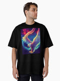 American Space Eagle Shirt Oversized Shirt T Shirt Everyday Wear