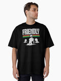 Friendly or Get Destroyed PVP Oversized T Shirt T Shirt Aesthetic Fit High CTR Pick