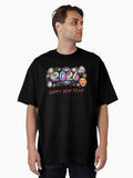 Happy New Year 2026 Fireworks Design Oversized T Shirt T Shirt Trending US Gift Ready