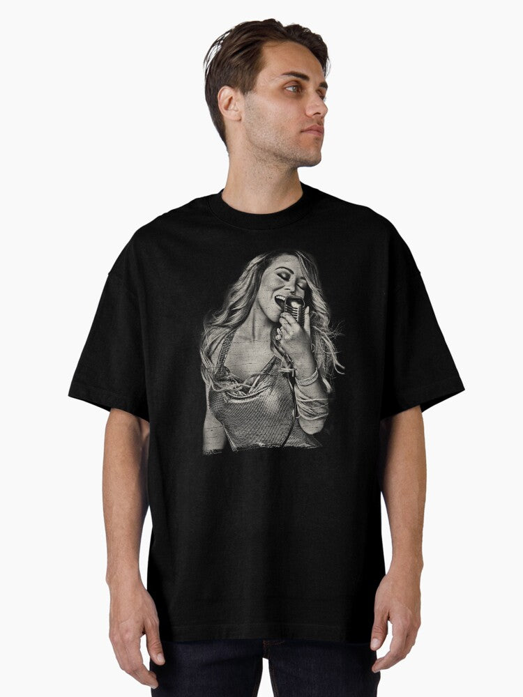 Mariah Vintage Distressed Oversized T Shirt T Shirt High Search Demand Daily Wear