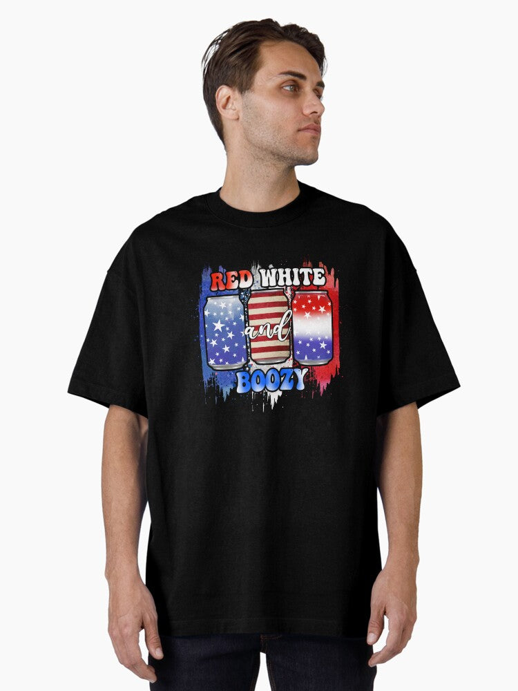 Happy Fourth of July Funny Retro Vintage Merica Firecrackers Truck America Tee Design Gift Idea for Fourth of Ju T Shirt