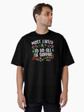 Most Likely To Do All The Shopping Oversized T-Shirt | Premium Unisex T-Shirt, Trending Graphic Tee
