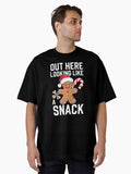 Inappropriate Christmas Oversized TShirt T-Shirt | Best-Selling Design | Great For Christmas Season