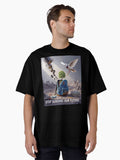 Stop Bombing Our Future Peace Shirt Anti War Protest Design Stop War Oversized Shirt T Shirt US Market